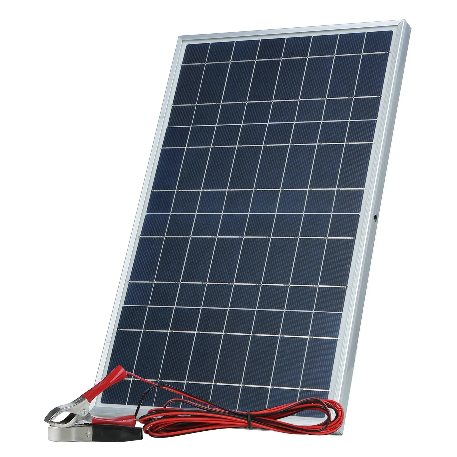 Renewable Energy Kits - 35-W-Solarpanel-Kit, kompletter 12 V polykristalliner Solarenergie,