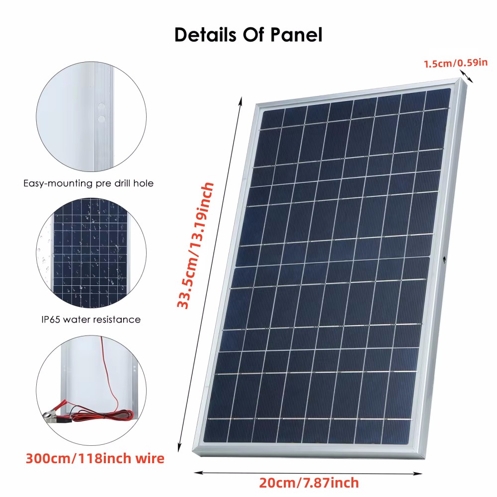 35-W-Solarpanel-Kit, komplette – Renewable Energy Kits Bewertung und Preis