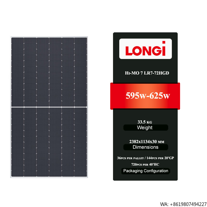 Longi Hi-MO 7 LR7-72HGD 595-62 – Longi Panel Hi-Mo 7 Bewertung und Preis